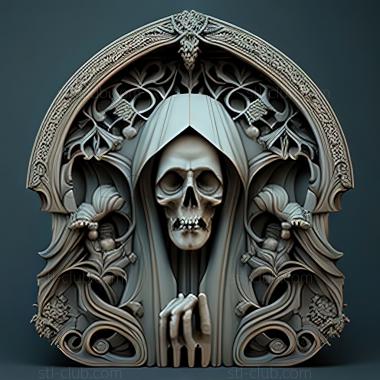 3D model st Gothic (STL)